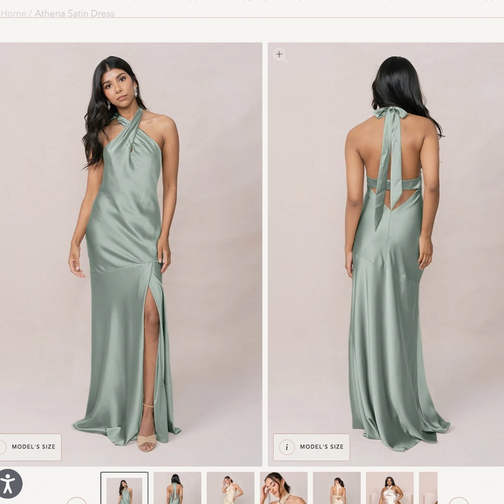 Sage Green Bridesmaid dress